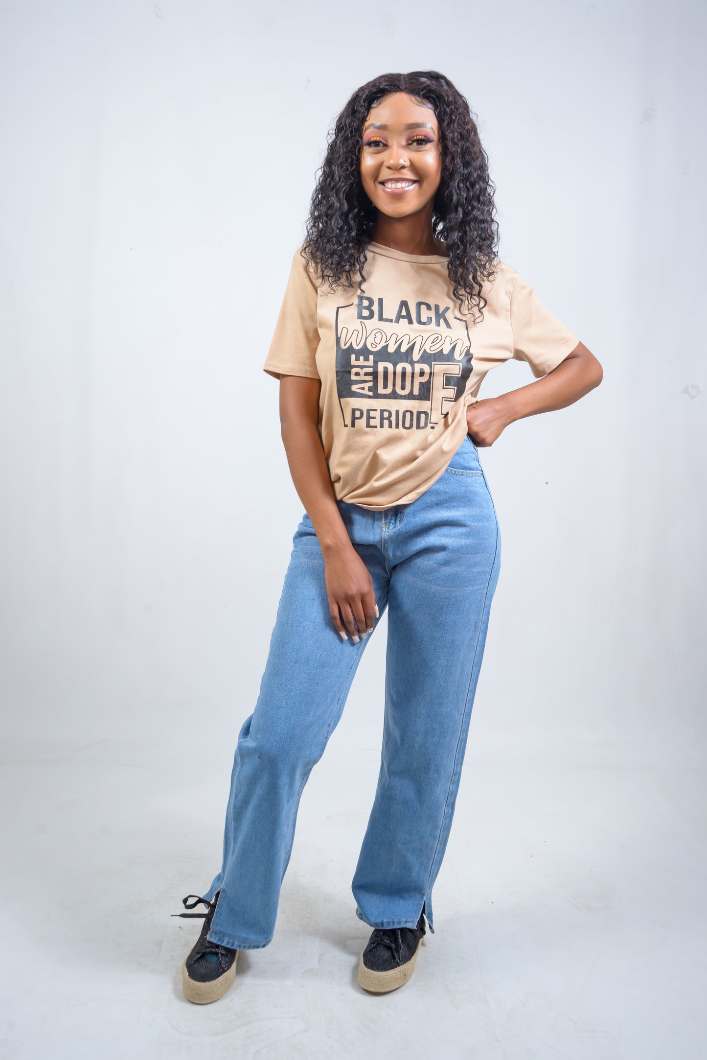 Straight Leg Jeans, Side slashes