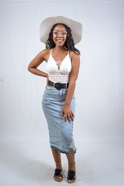 Denim Skirt