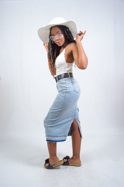 Denim Skirt