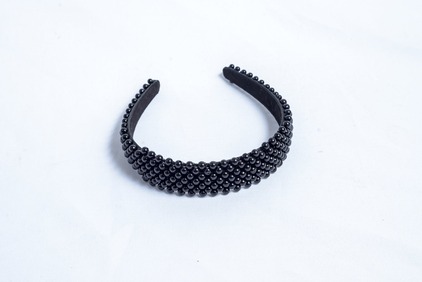 Satin With Added Beads Headband