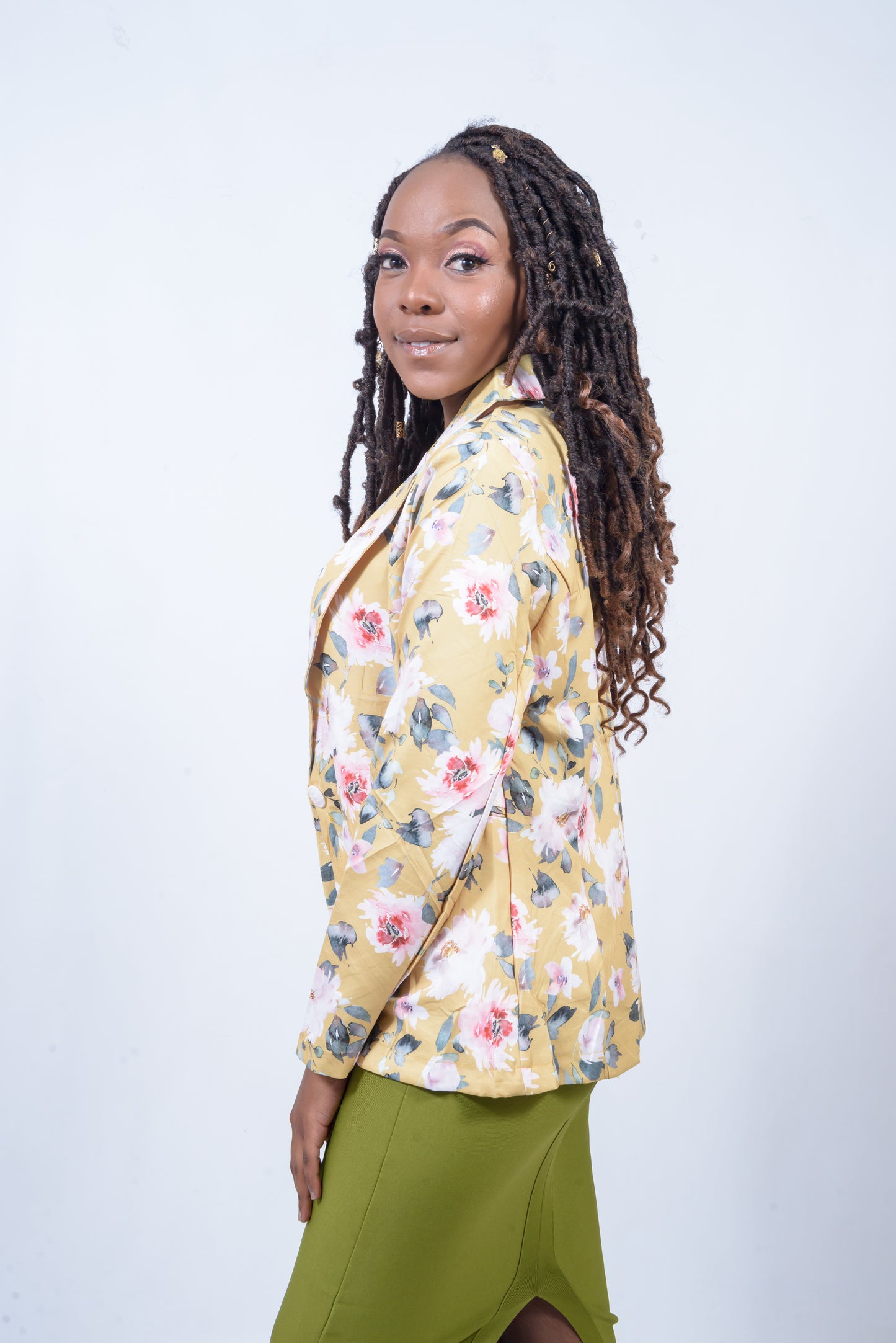 Floral Blazer
