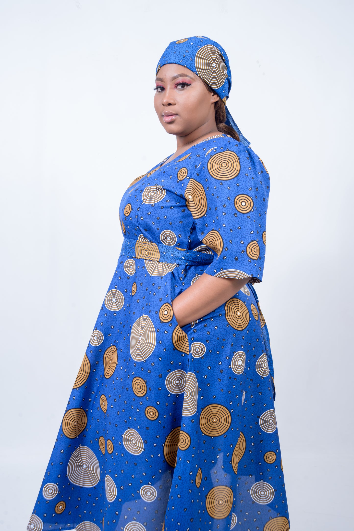 African Printed Dress