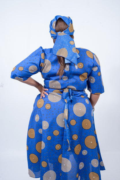 African Printed Dress