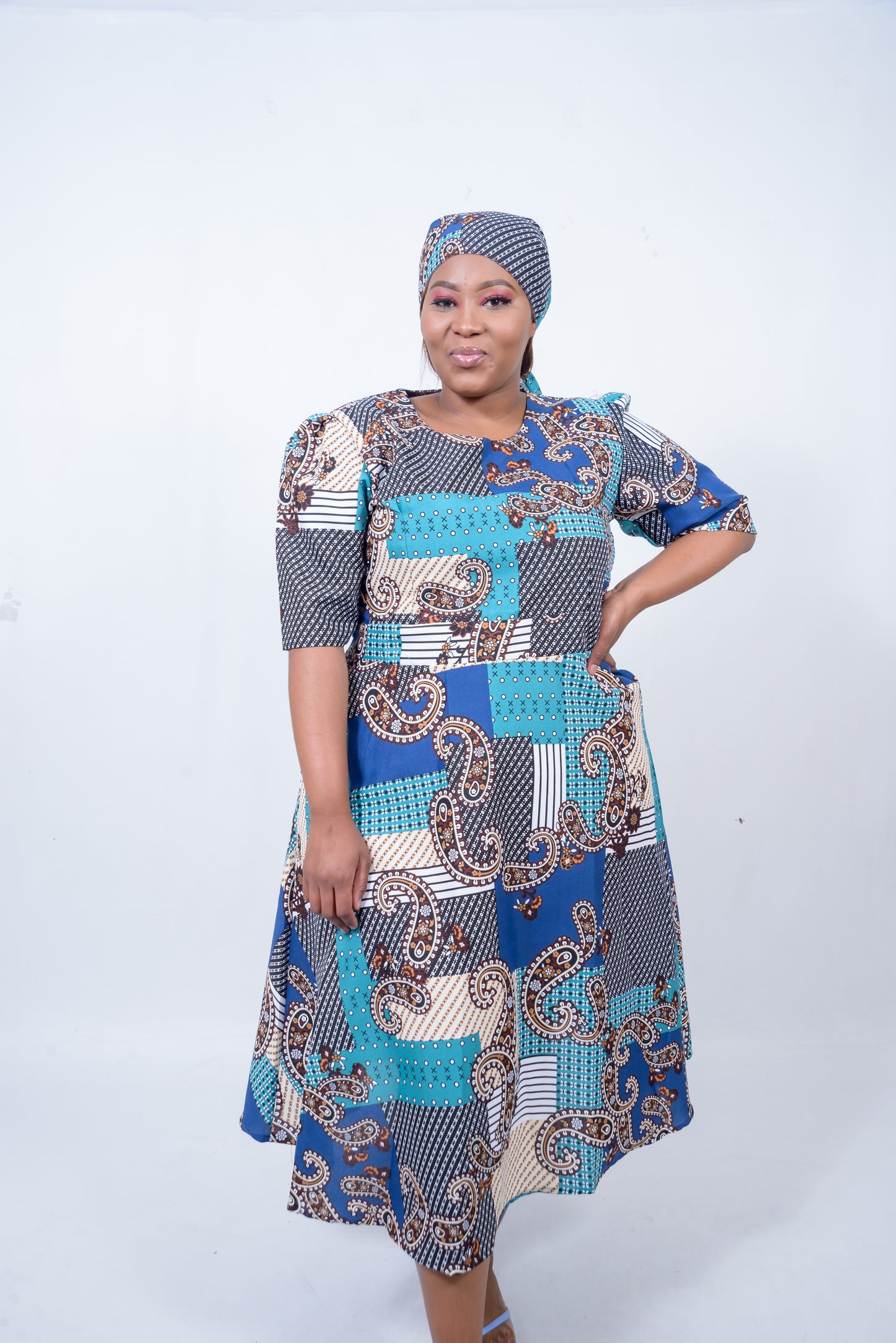 African Printed Dress