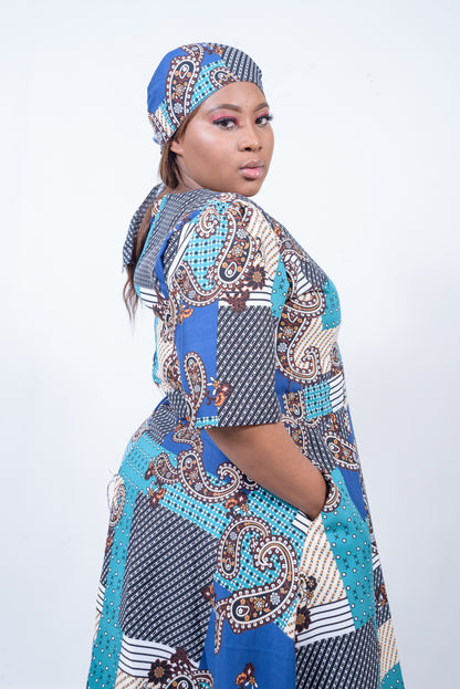 African Printed Dress