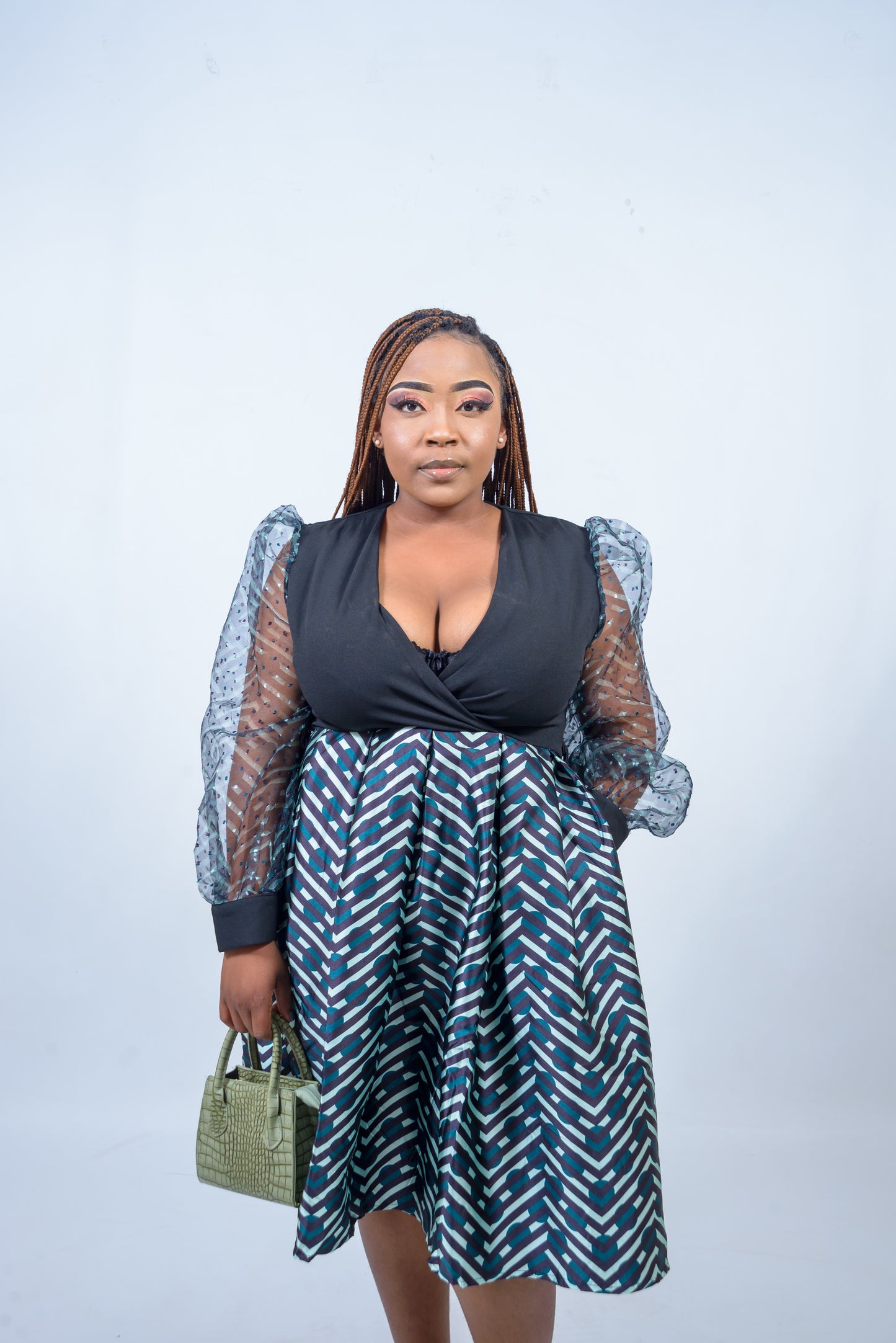 Fit & Flare Midi Dress