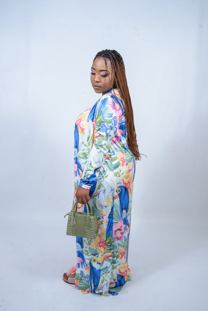 Dress and Long Cardigan, 2-Piece