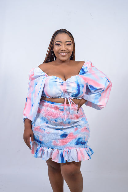 Sweetheart Tie-Dye 2-Piece