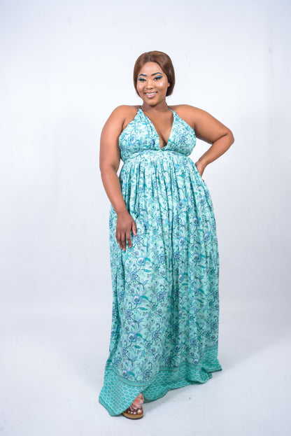 Summer Strappy Maxi Dress