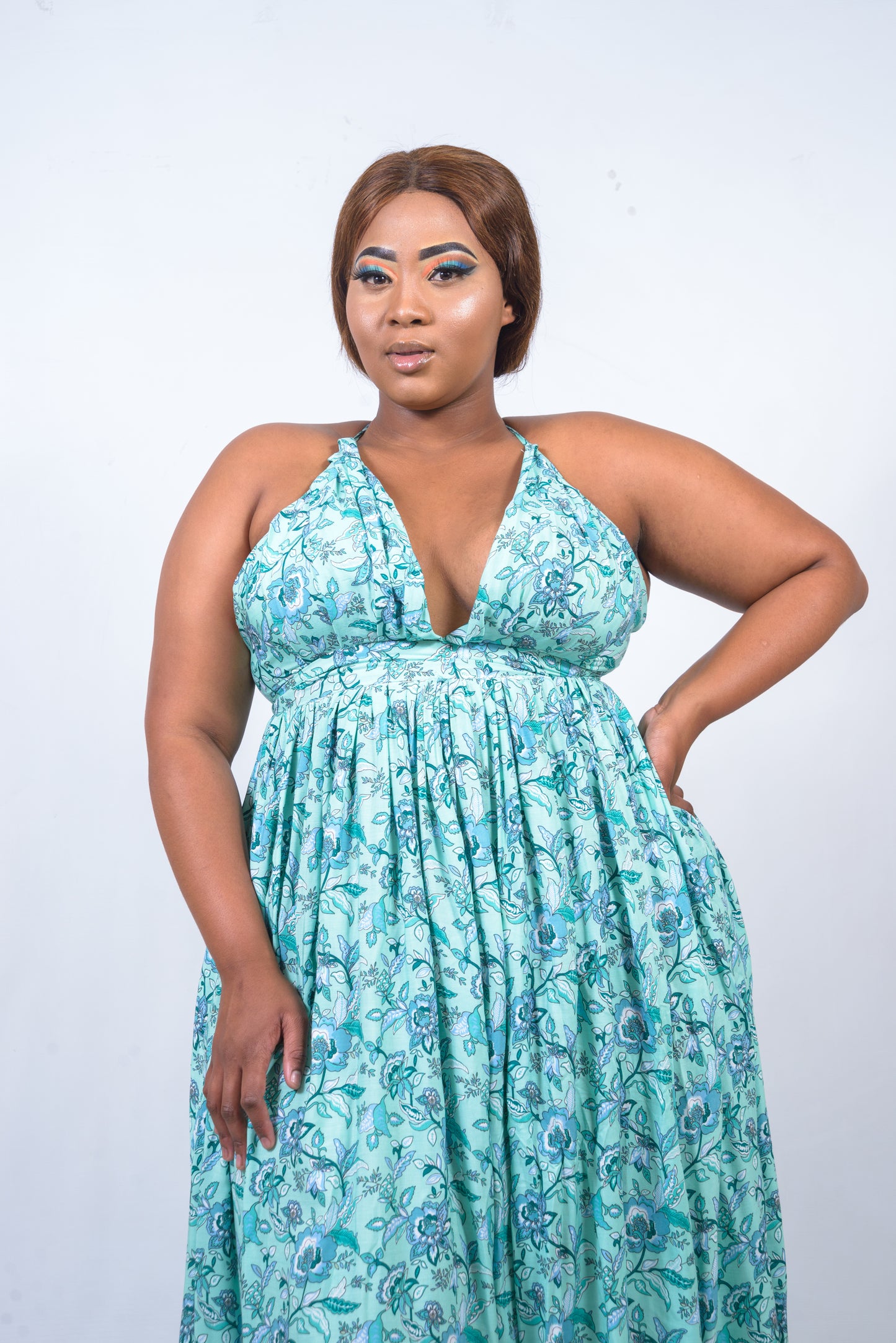 Summer Strappy Maxi Dress