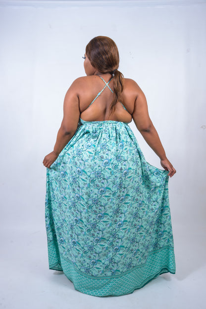 Summer Strappy Maxi Dress