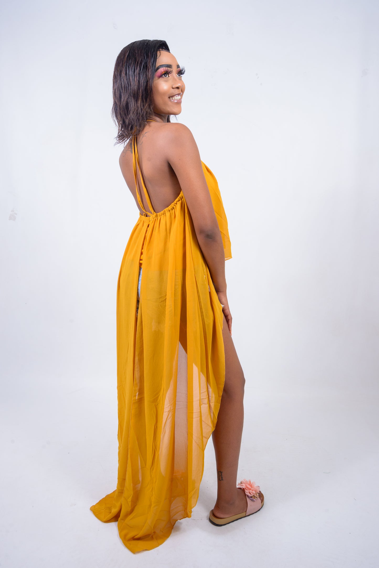 Ladies Crop Top with Trail