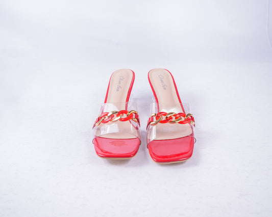 Clear Rubber Slip-On