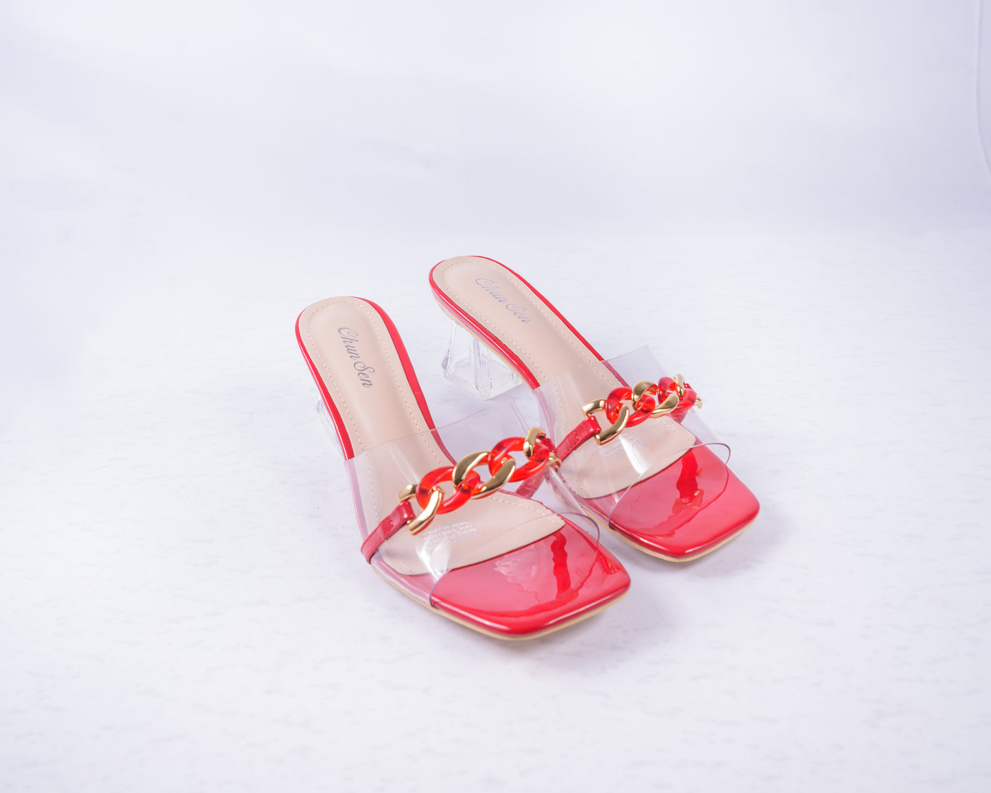 Clear Rubber Slip-On