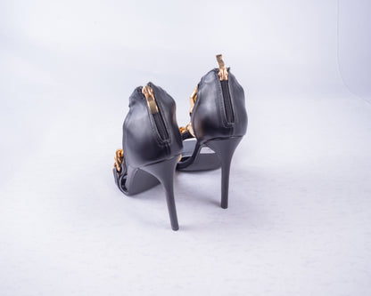 Gold Chain Heels