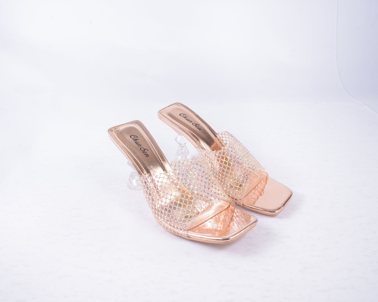 SHIMMER SLIP ONS