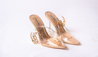 Clear Rubber Stiletto