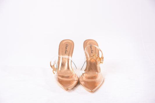 Clear Rubber Stiletto