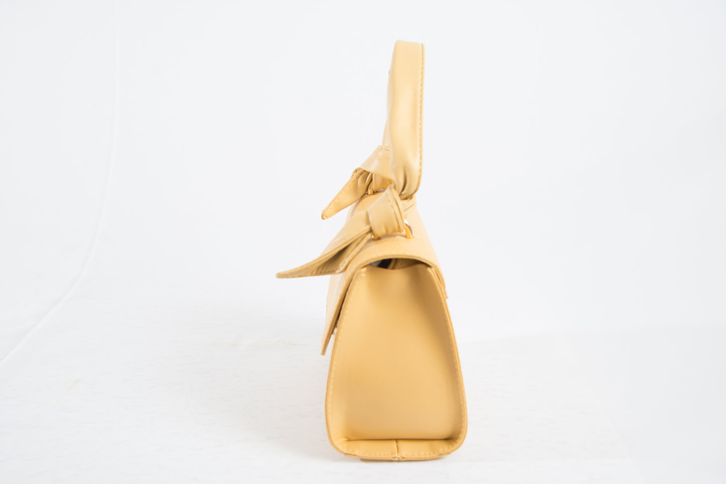 Mini Flap Bag With Knot Handles