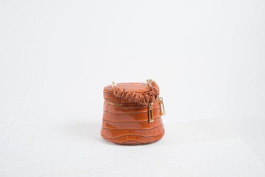Oval Base Trapeze Mini Bag